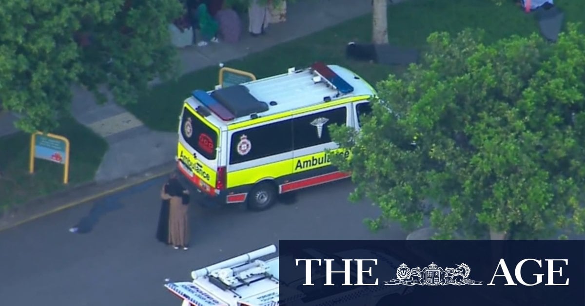 Toddler killed after being hit by car outside school in Brisbane's south-west