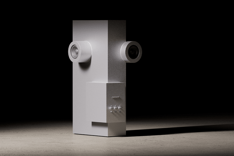 Transparent Unveils the Brutalist Speaker