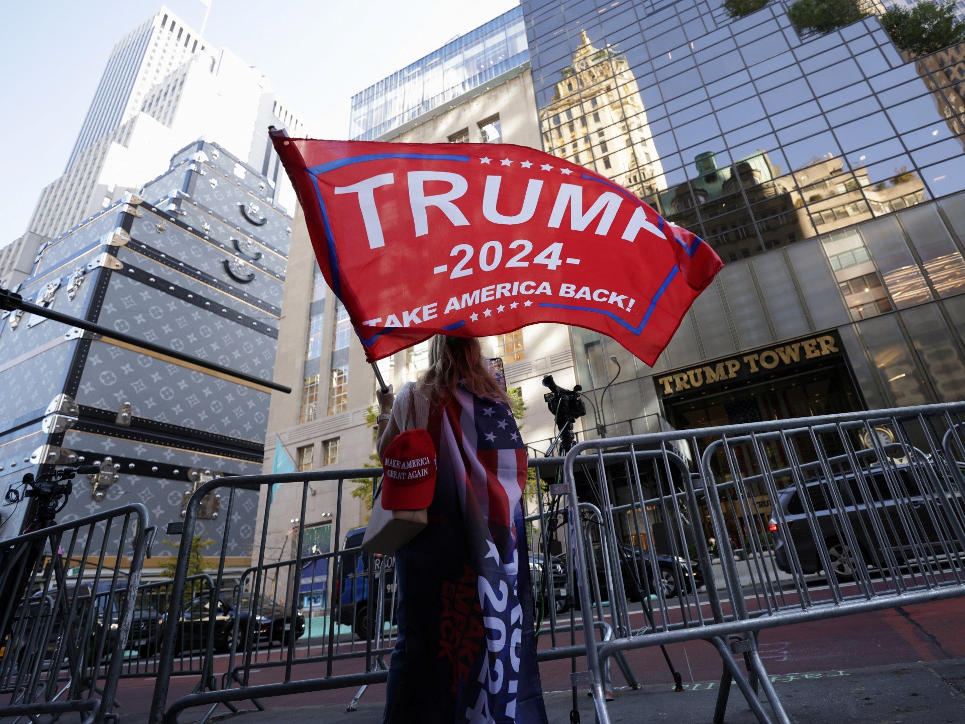 Trump US presidential election win sparks big rally in stocks