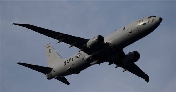 U.S. patrol and recon aircraft transits Taiwan Strait: MND