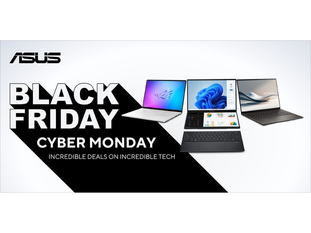 Unmissable Black Friday Deals on the ASUS Store in Canada