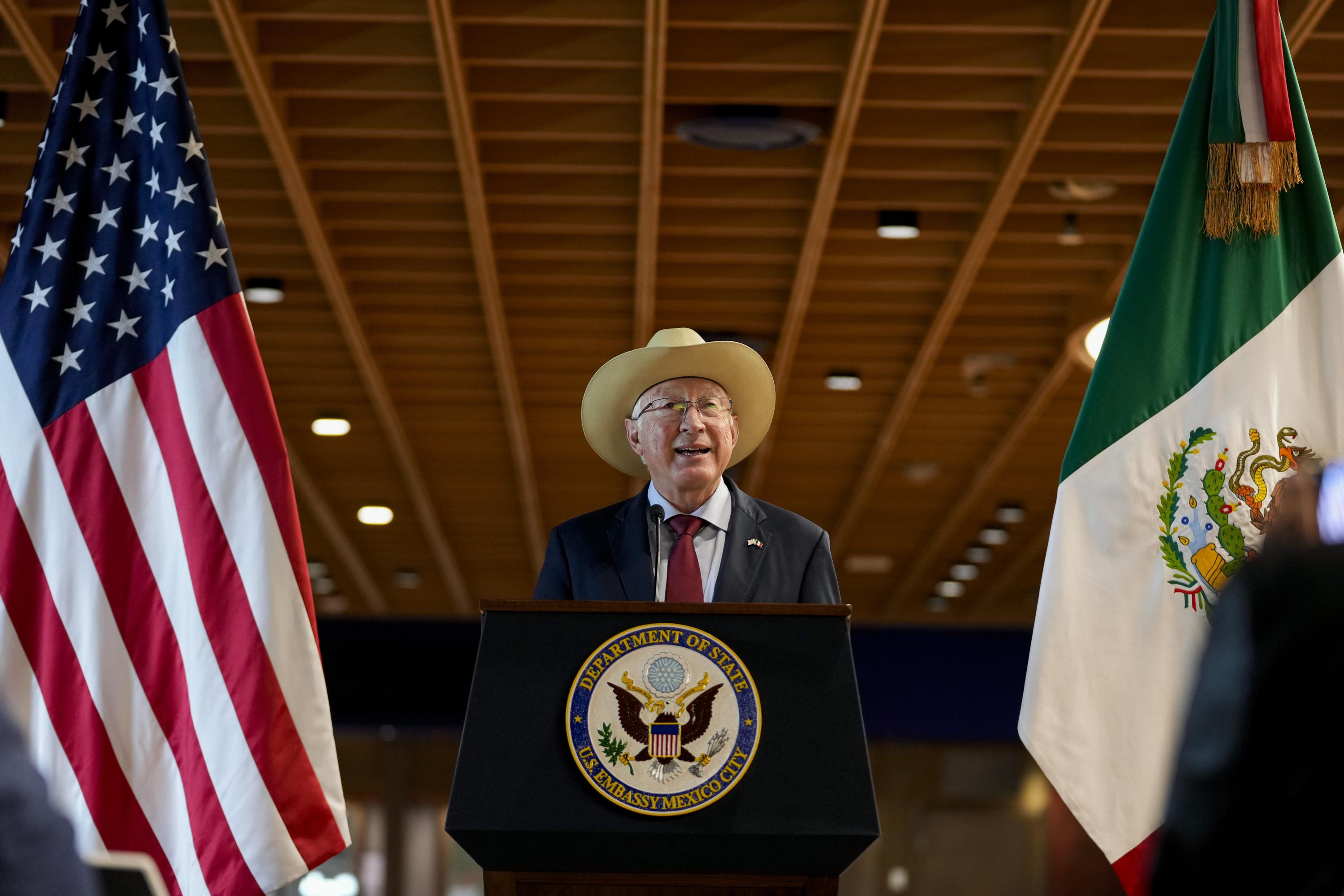 US ambassador says Mexico 'closed the doors' on security cooperation and denies its violence problem