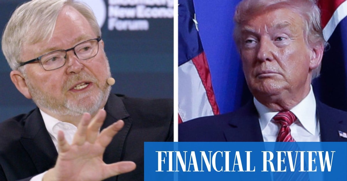 US election results 2024: Kevin Rudd says American leadership indispensable even with Donald Trump