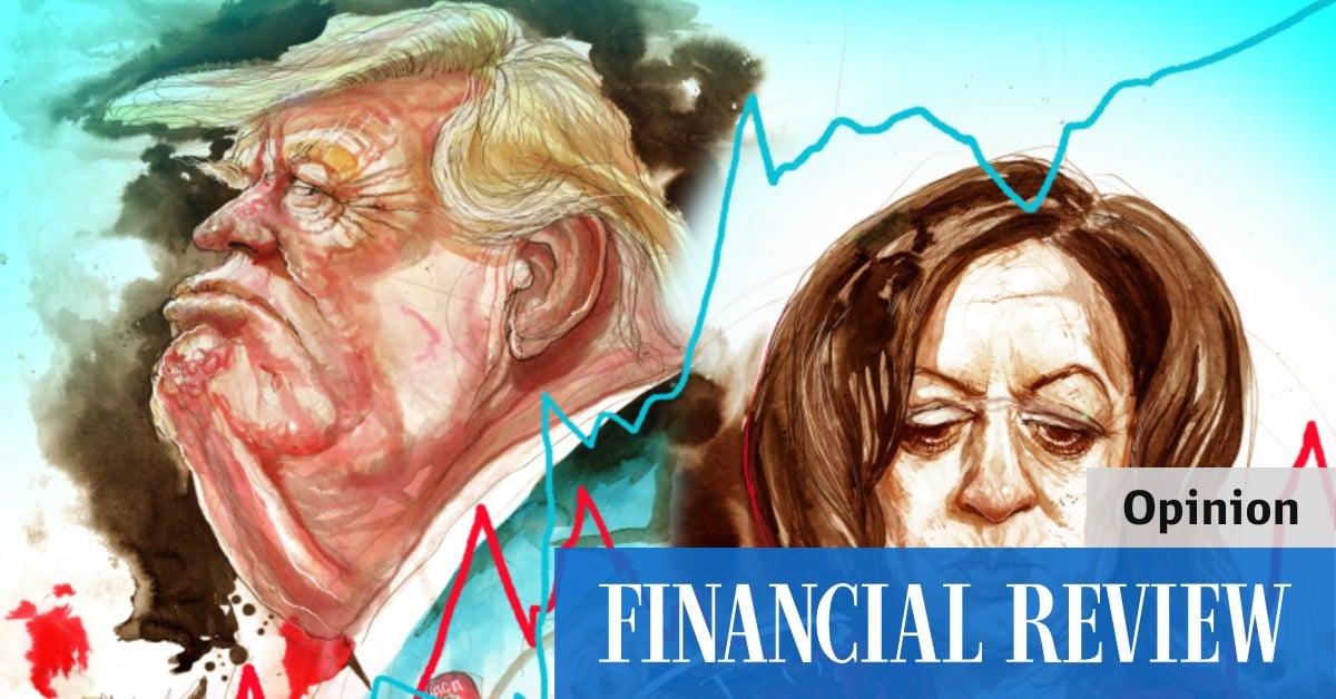 US presidential election: Spectre of a highly inflationary outcome, regardless of a Trump or Harris win, leaves markets nervous.