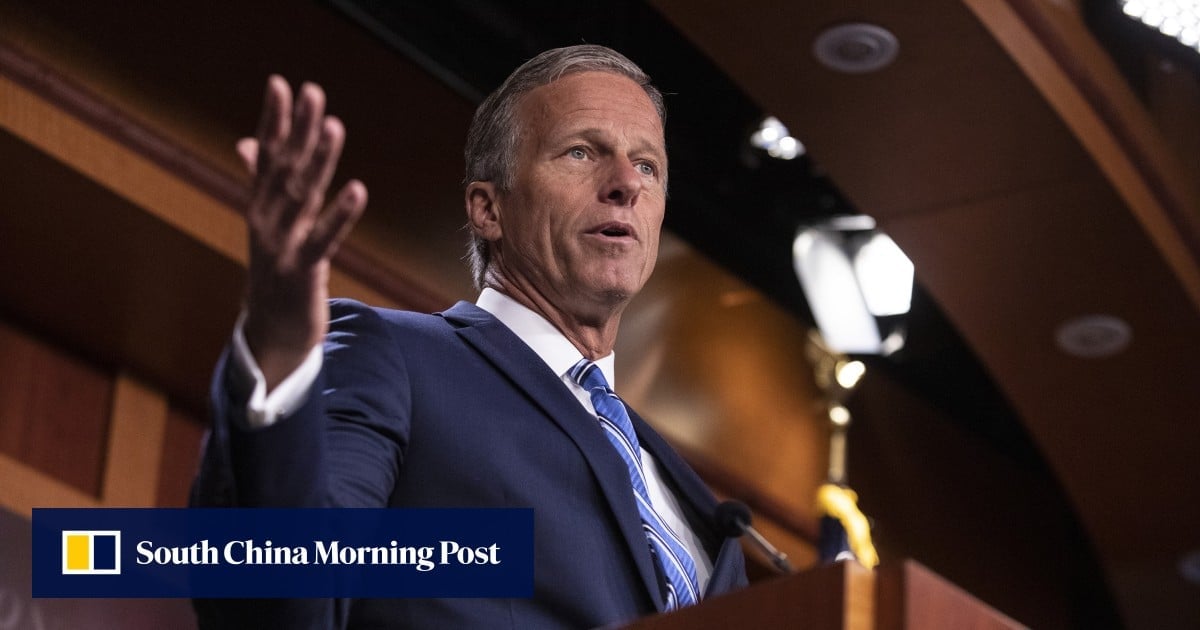 US Senate Republicans pick insider John Thune as next leader over Trump ally Rick Scott