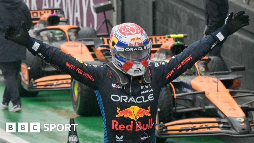 Verstappen wins from 17th in Sao Paulo rain chaos