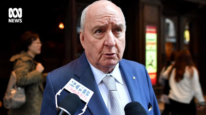 Veteran broadcaster Alan Jones arrested in Sydney amid alleged indecent assault and sexual touching offences investigation