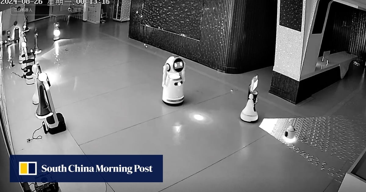 Video of a robot leading a mass escape stokes laughs and fears over AI in China