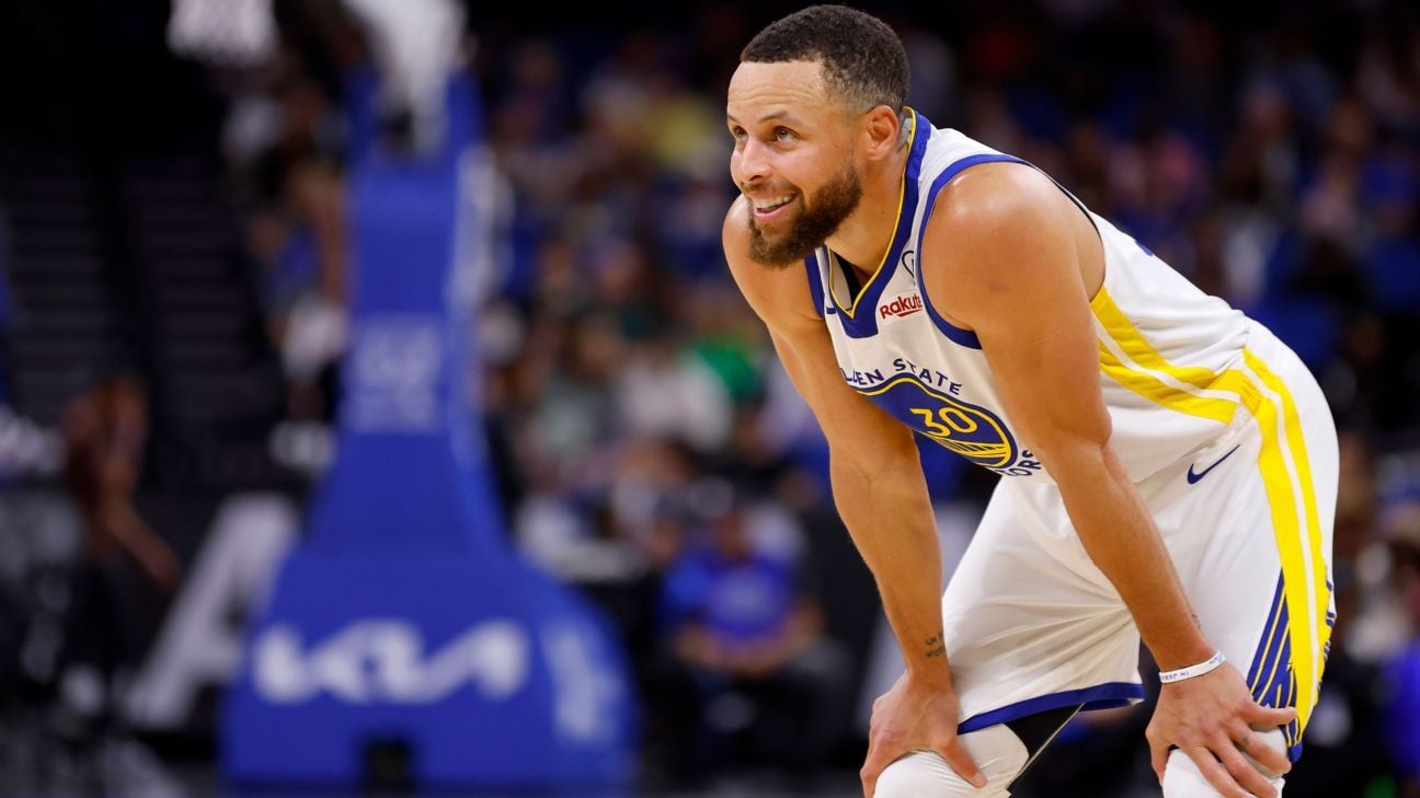 Warriors rule out Curry vs. OKC with knee pain