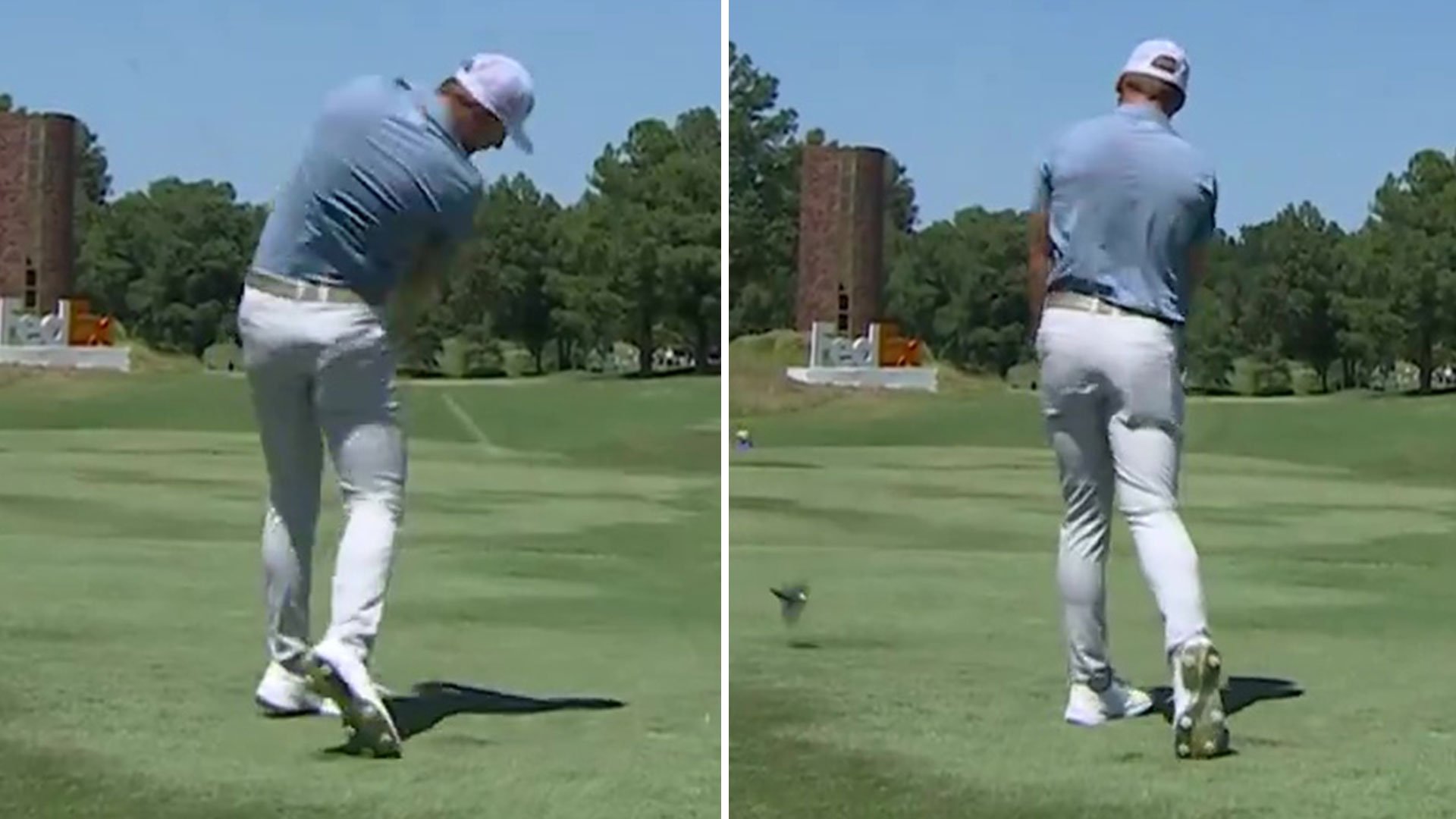 Watch fuming PGA Tour golfer Sam Burns SNAP his club after smashing driver to ground in anger