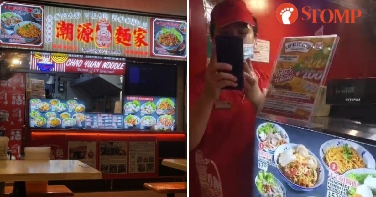 'We gave him a second chance': Noodle chain fires employee who argued with customer at Tampines stall