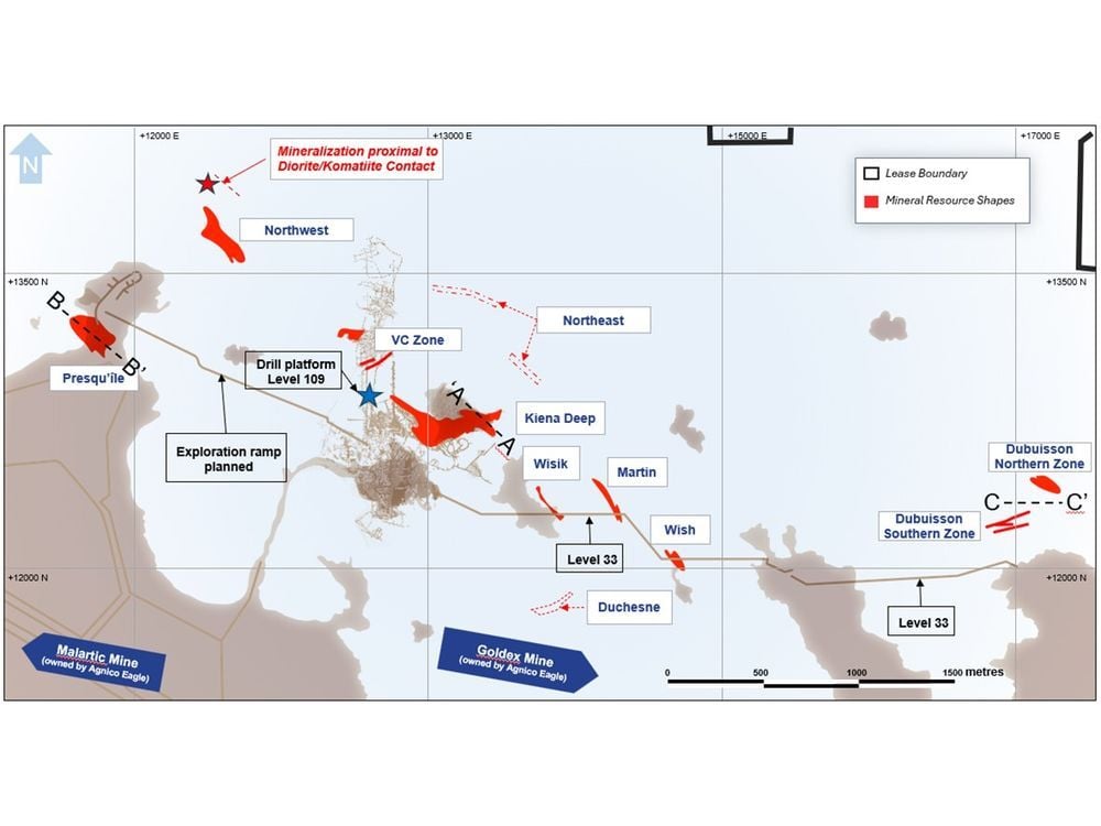 Wesdome Provides Kiena Exploration Update; 2024 Program Successfully Expands High-Grade Mineralization and Supports Potential for Two-Mine Structure