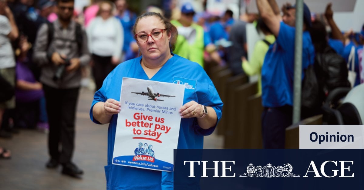 Who cares? Voters will if NSW nurses start quitting state of origin