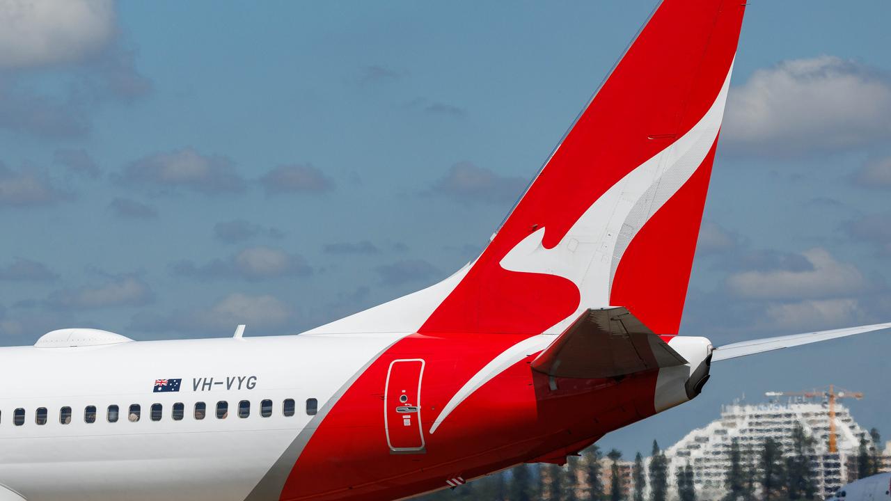 Woman, child injured on-board Qantas flight