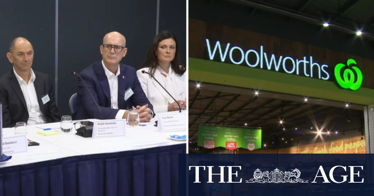 Woolworths executives grilled at watchdog's inquiry