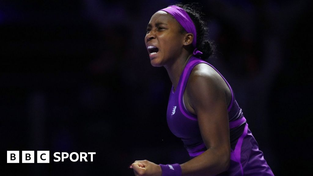 WTA Finals: Coco Gauff beats Zheng Qinwen in remarkable final