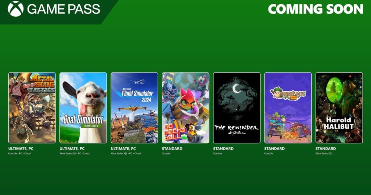 Xbox Game Pass November line-up announced