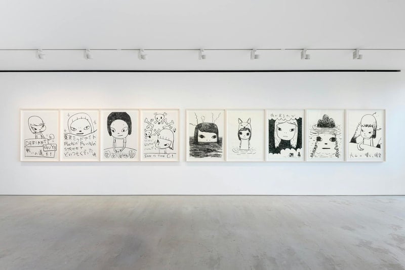 Yoshitomo Nara 'Draws the Line' at BLUM Tokyo