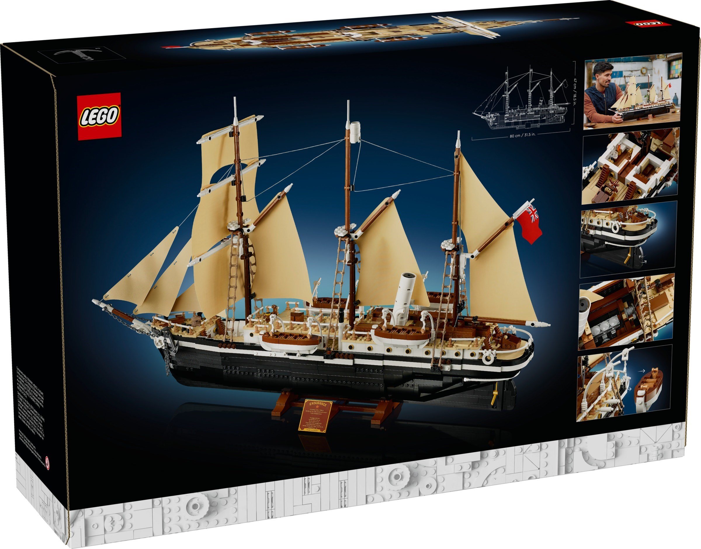 LEGO Black Friday exclusive 10335 The Endurance celebrates Ernest Shackleton with 3,000-piece sailing ship and GWP [News]