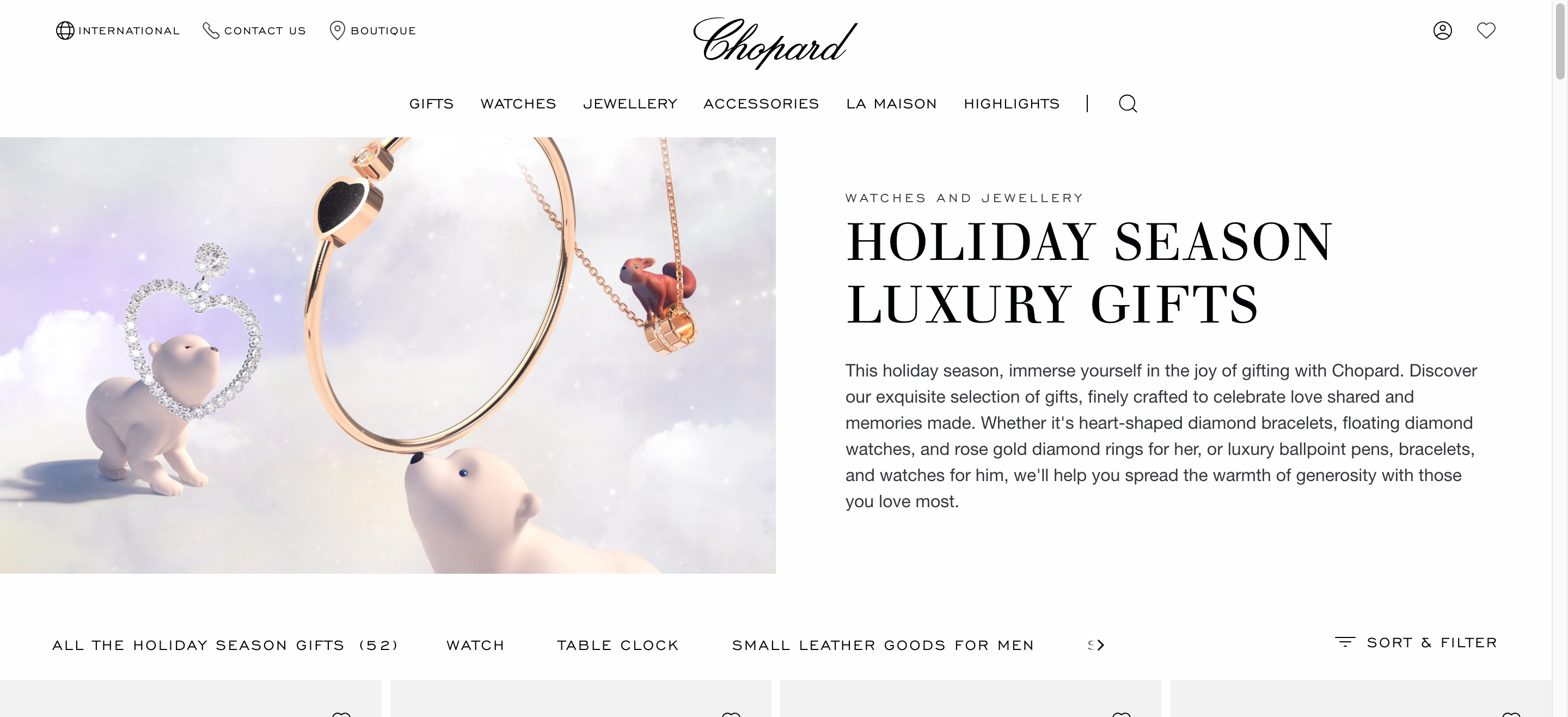 Joyful gifting from Chopard