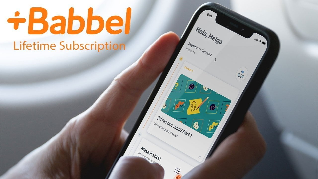 Get 78% off lifetime access to Babbel & learn languages on your iPhone