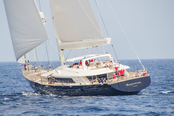 Salvage plans underway for 56m Perini Navi sailing yacht Bayesian after sinking off Palermo