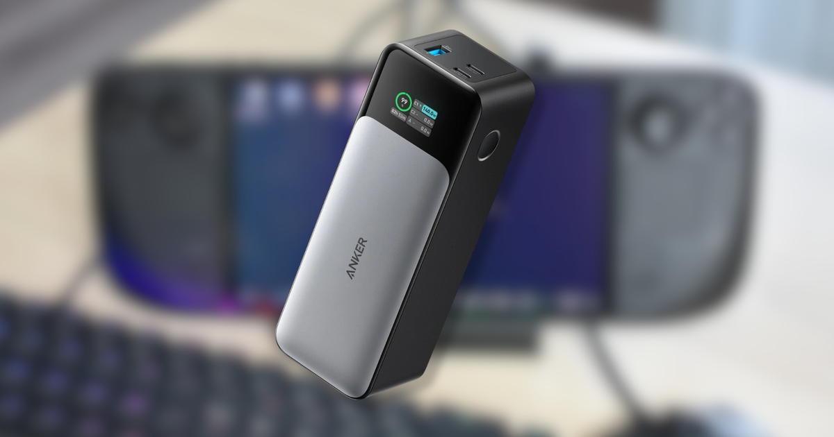 Get the Perfect Steam Deck Power Bank for $74 This Cyber Monday