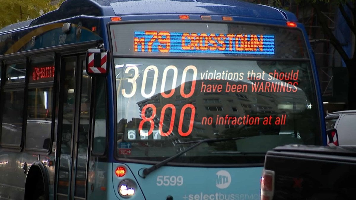 MTA's A.I. bus cameras issue mistaken parking violations