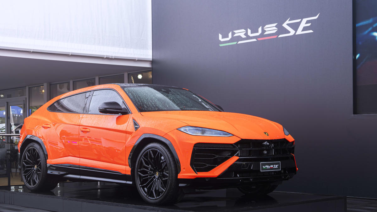 Lamborghini debuts new luxury plug-in hybrid SUV: CEO