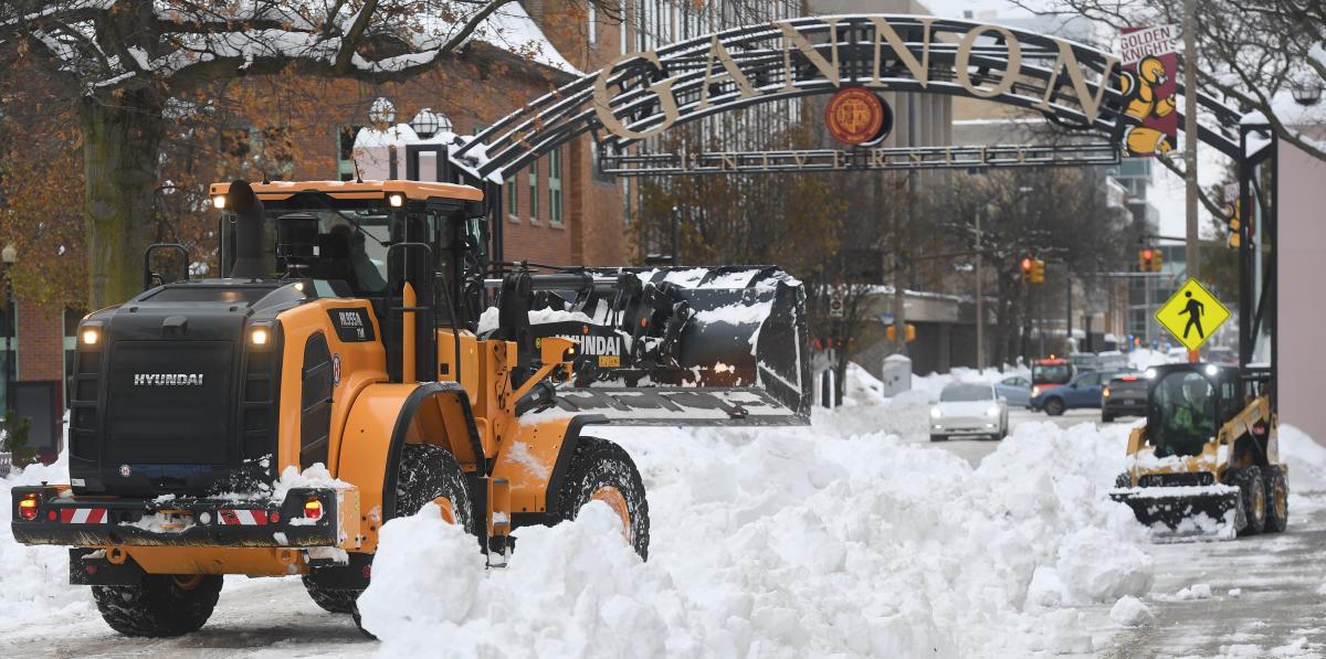 Erie braces for more snow with forecasted blizzard. What to know