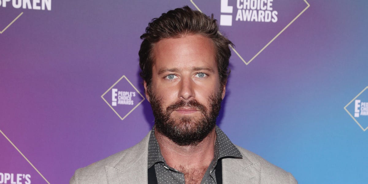 Armie Hammer made his first acting appearance in 2 years in a role called 'Kannibal Ken'