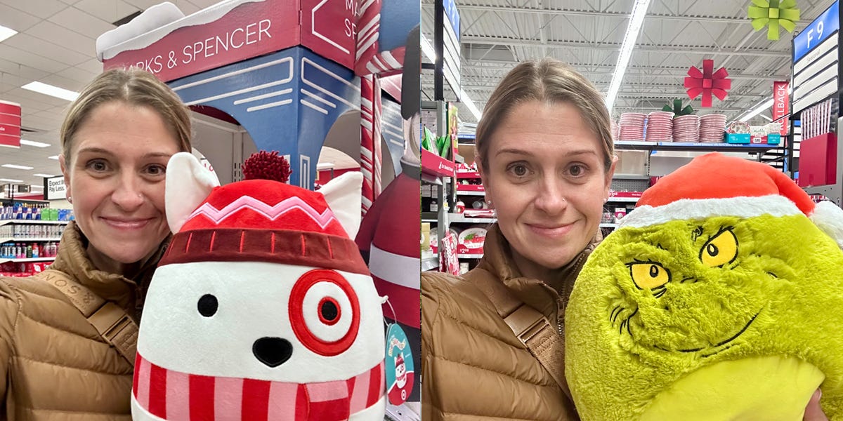 I shopped at Walmart and Target for gifts. Prices felt similar at each, but one had way more sales and deals.