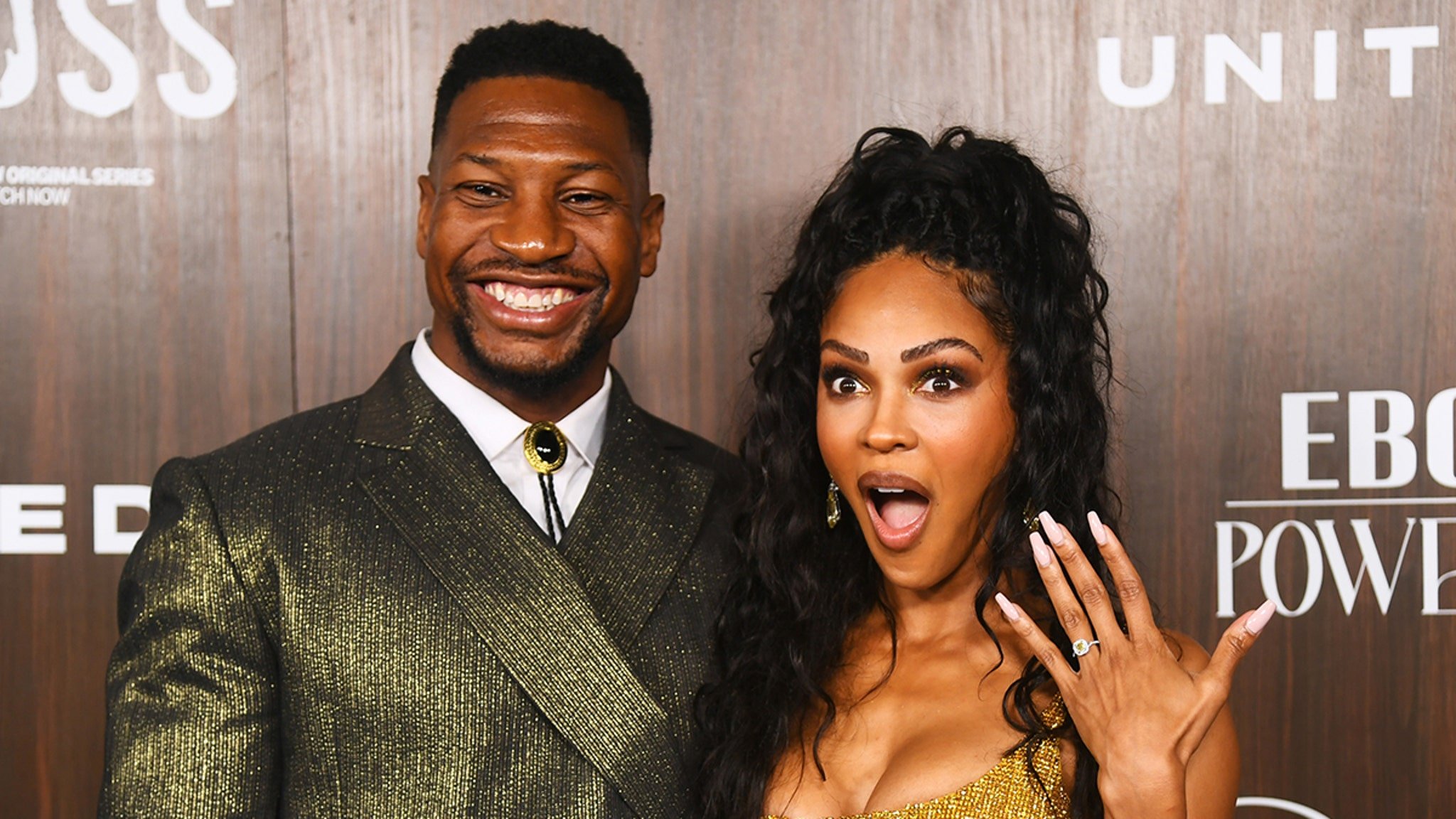 Jonathan Majors and Meagan Good Announce Their Engagement