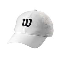 Wilson Men's Ultralight Adjustable Tennis Cap (White) $6.90