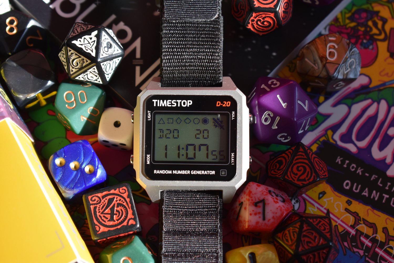 The D-20 Watch Will Never Beat Real Dice for D&D, but It Comes Close