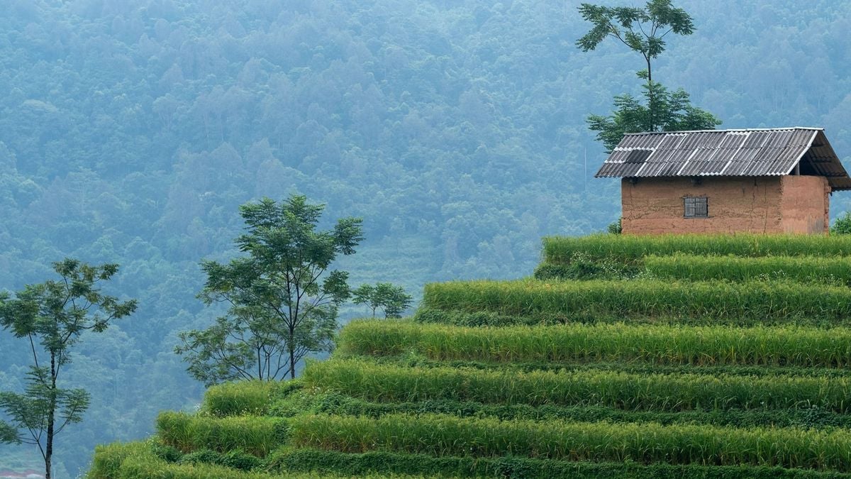 A motorbike ride in the mountains of Vietnam