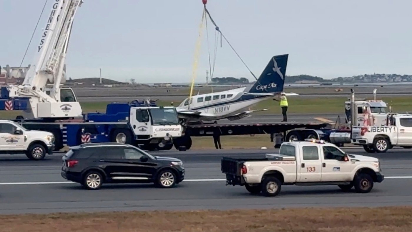 2 men were arrested in Boston for allegedly flying a drone near the airport