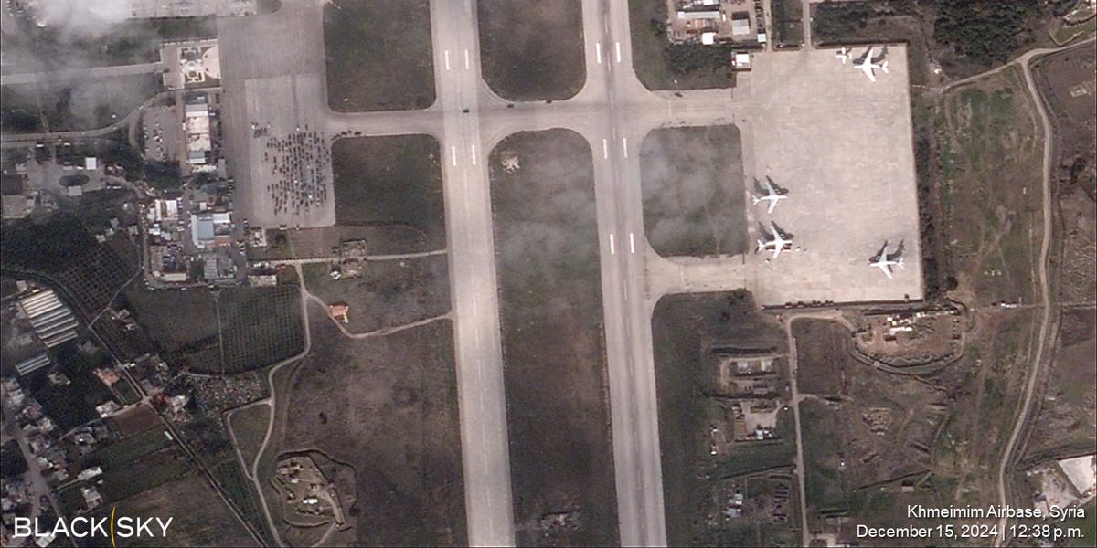 Russia's military looks to be pulling back in Syria. We can see it packing up its stuff in new satellite images.