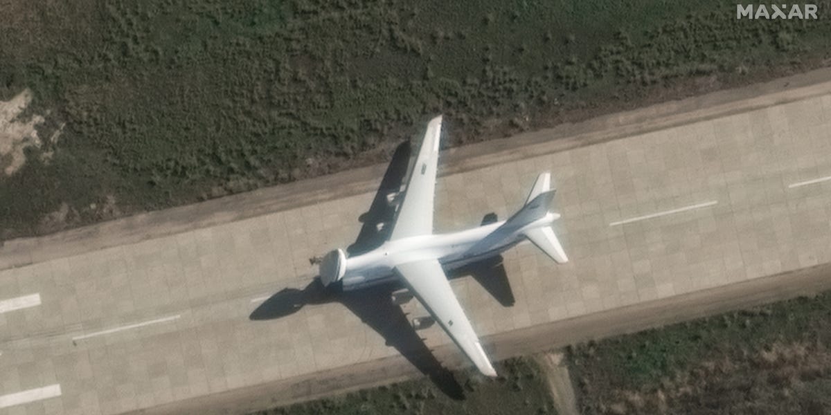 Russia looks to be packing up its helicopters and air defenses at its base in Syria, new satellite images show