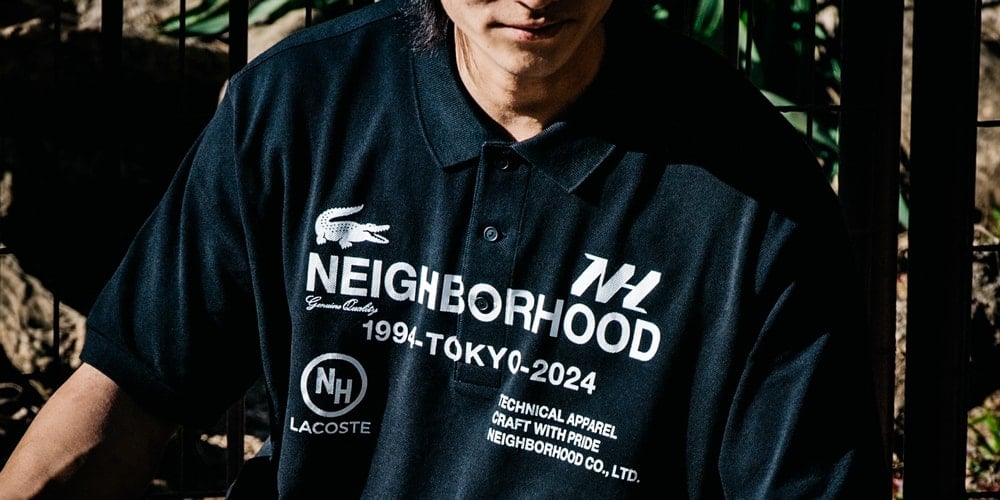 NEIGHBORHOOD Drops Lacoste Harajuku-Exclusive Collaboration