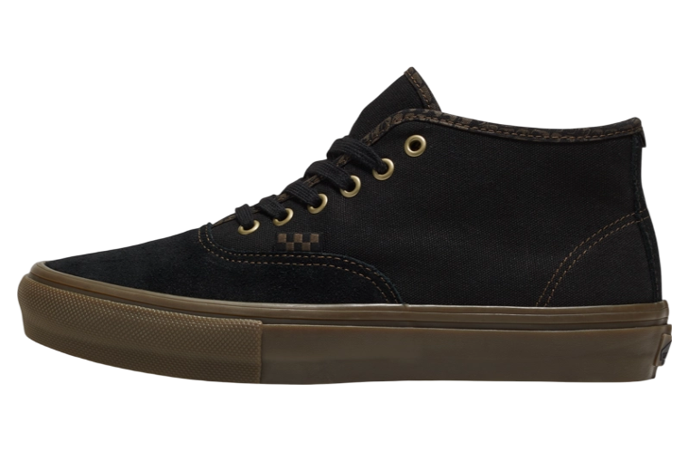 Vans X Cult Skate Authentic Mid Black / Gum