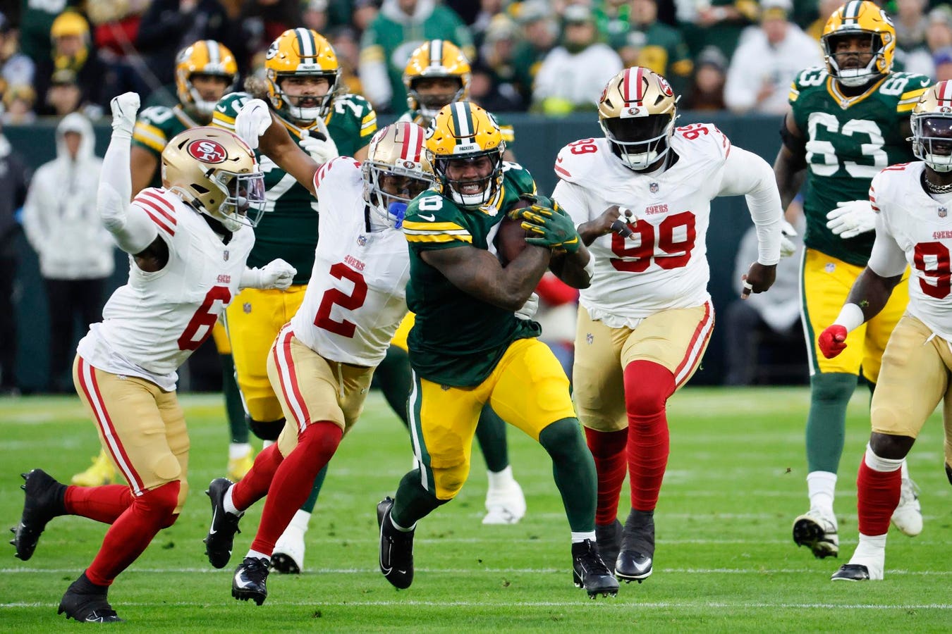 Josh Jacobs Shows He Can Carry The Packers To A Super Bowl