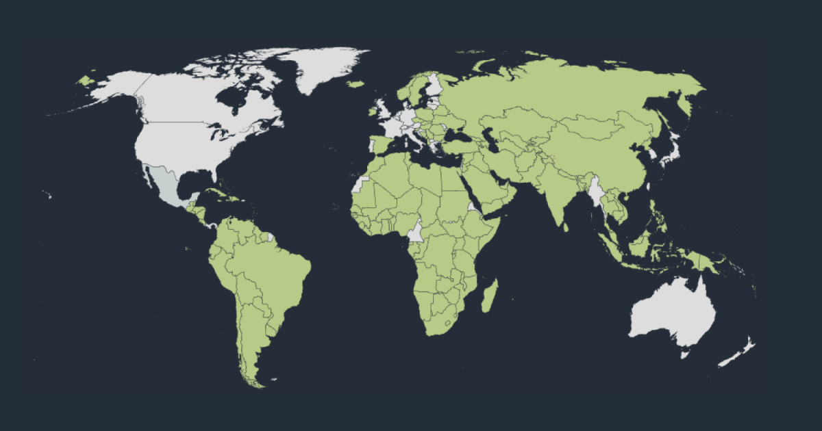 Which countries recognise Palestine in 2024?