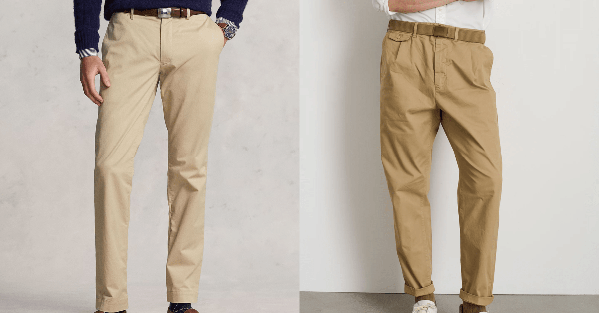 So, What the Hell Is the Difference Between Chino Pants vs. Khakis?