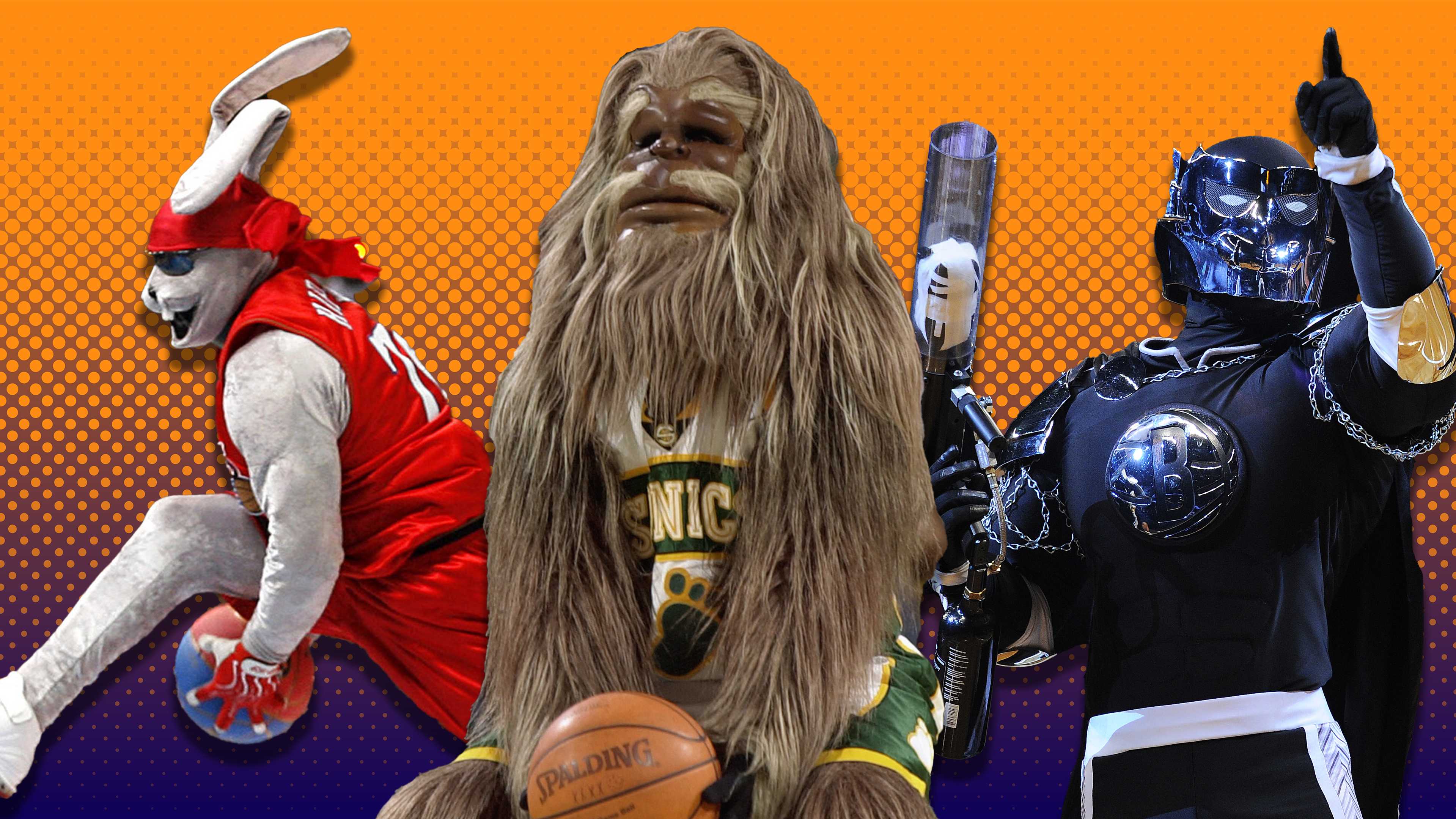 19 Retired NBA Mascots