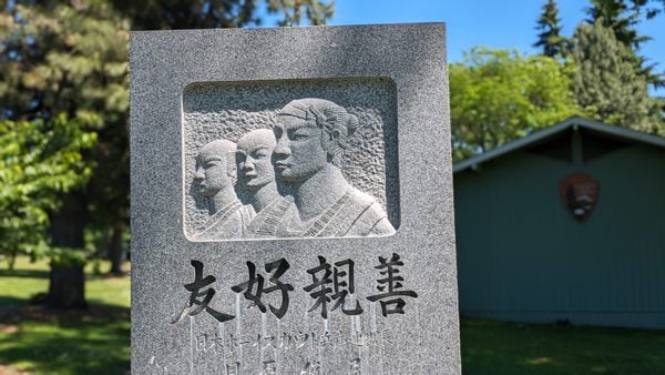 Japanese Castaways Memorial in Vancouver, Washington