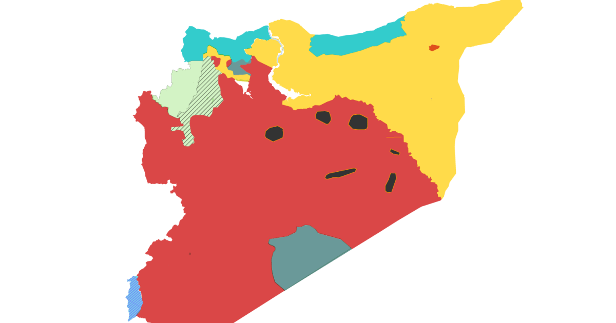 Mapping who controls what in Syria