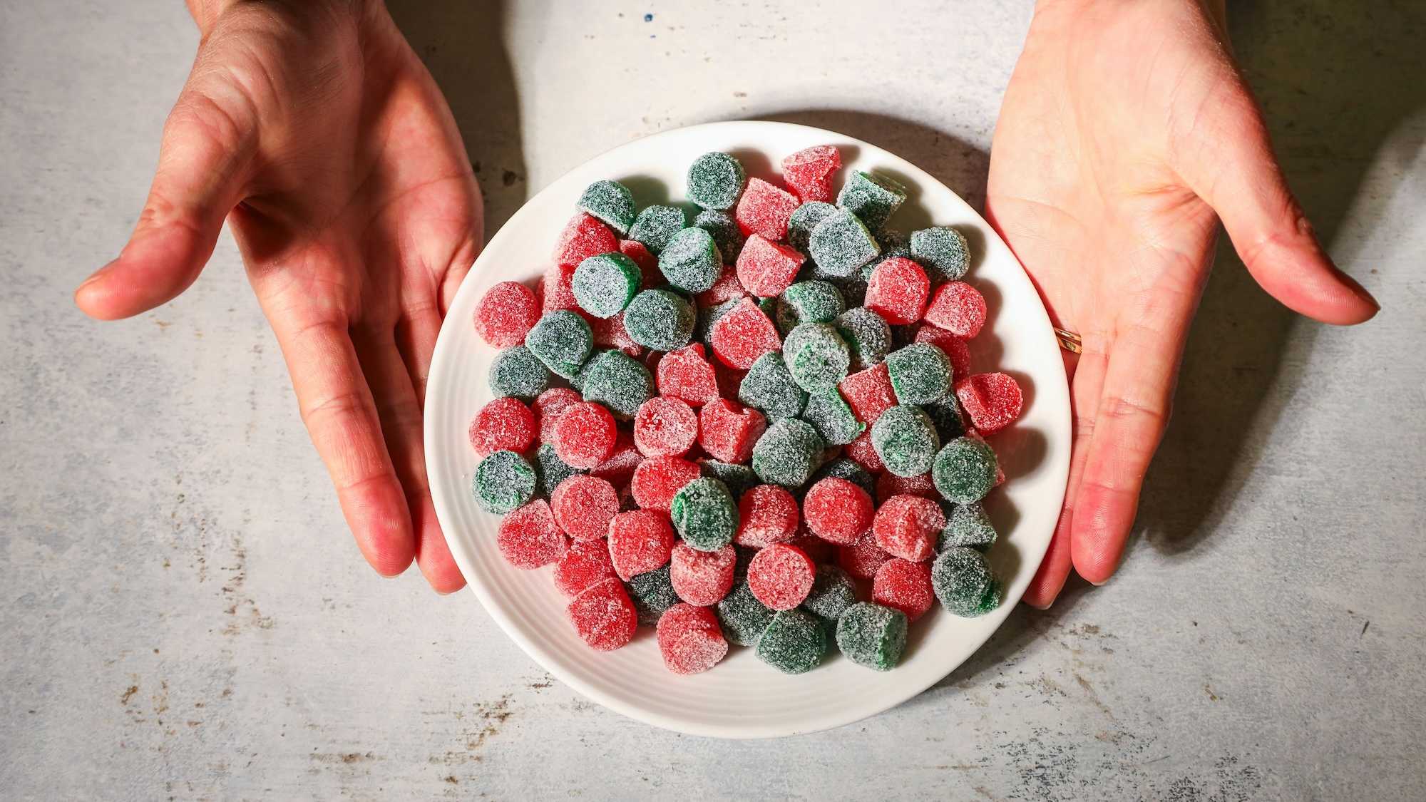 Brighten Up Your Holidays With Homemade Strawberry Gumdrops