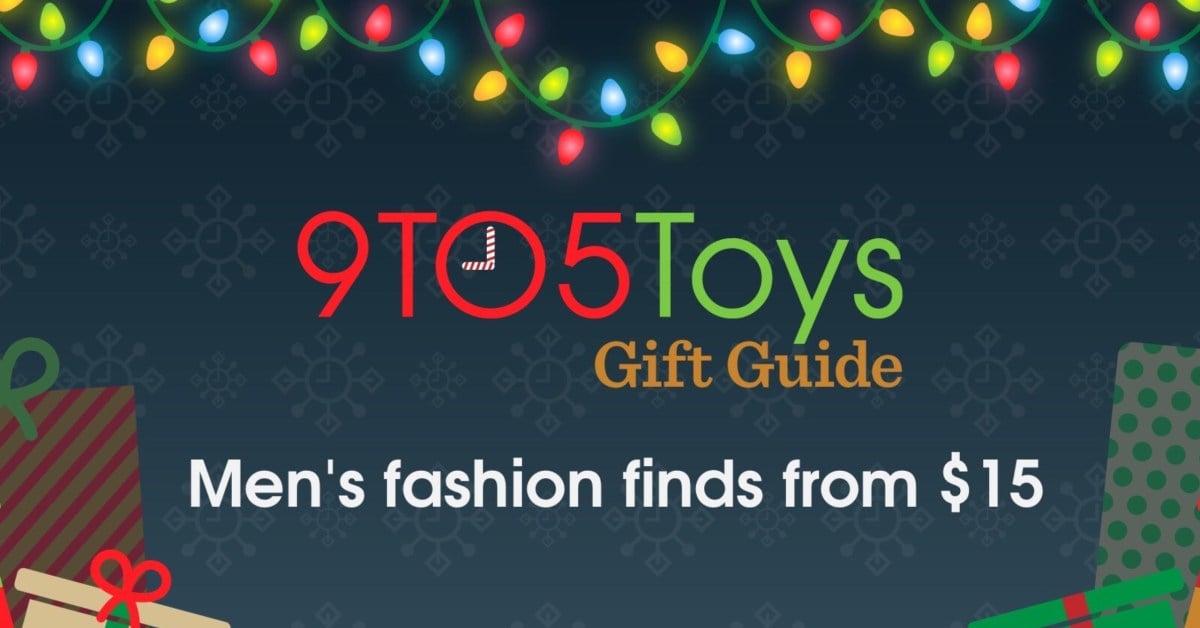 9to5toys Holiday Gift Guide: Fashion finds for the guys in your life from $15