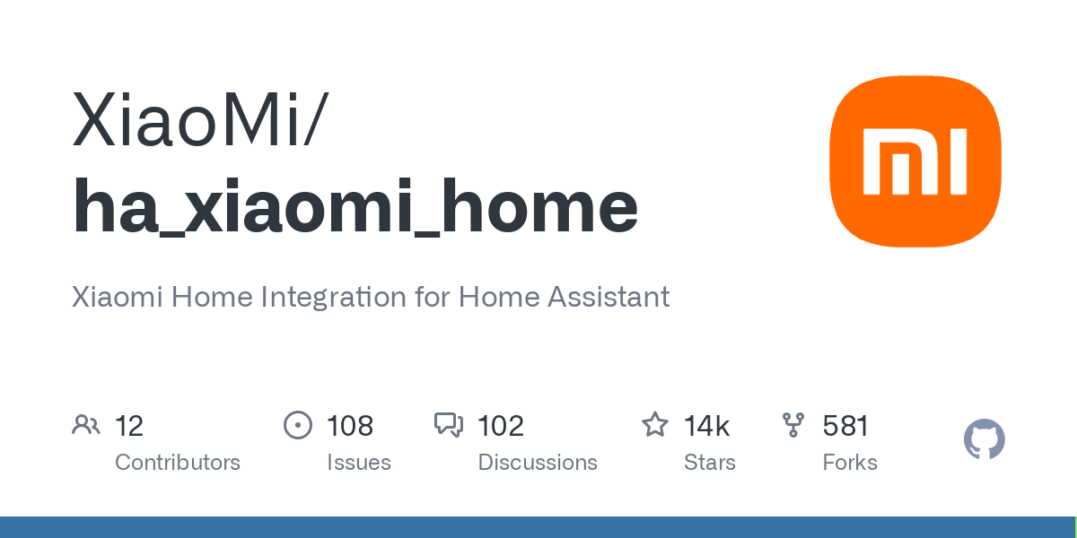 Xiaomi has provided official support for Home Assistant